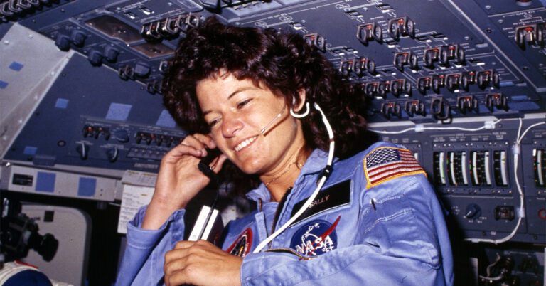 Sally Ride, The first American woman to fly in space