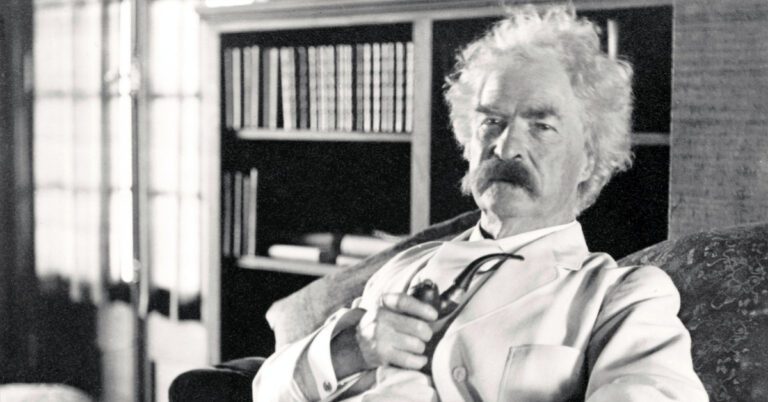 Mark Twain on losing one's life