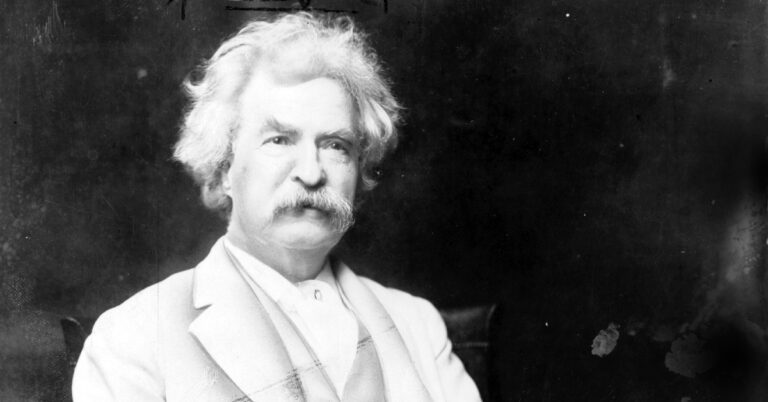 A letter from Mark Twain to Helen Keller