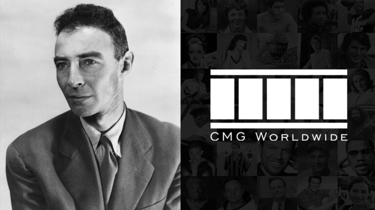 CMG Worldwide Proudly Announces The Representation of J. Robert Oppenheimer