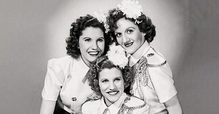 The Andrews Sisters, the most imitated female group in music history