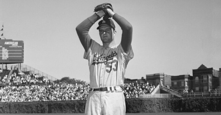 Don Drysdale being a head hunter