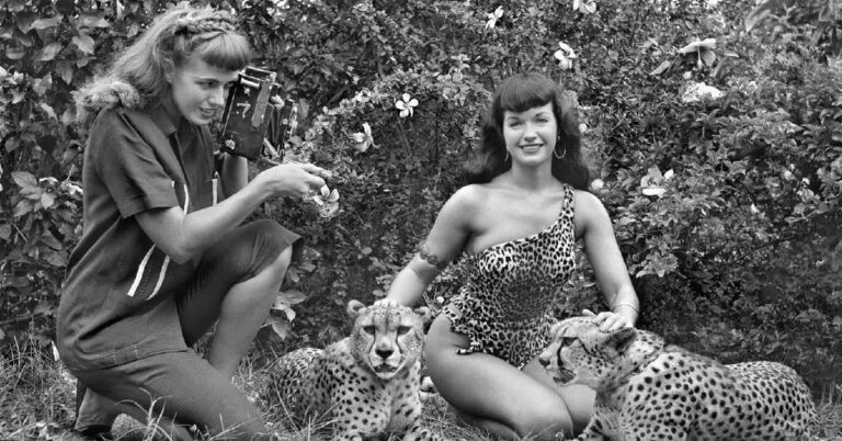 Bettie Page & Bunny Yeager