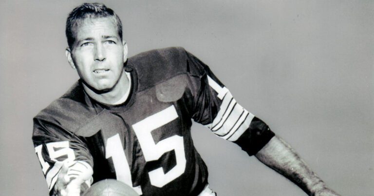 Bart Starr, the great quarterback