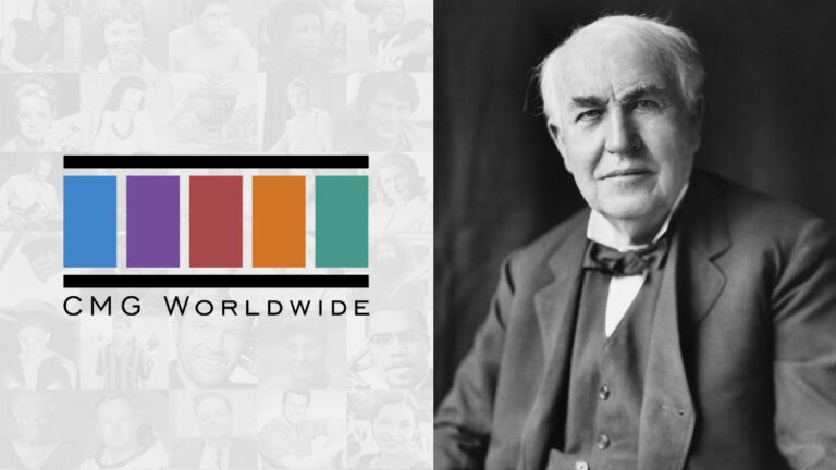 CMG Worldwide Proudly Announces The Representation of Thomas Edison