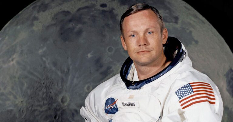 Neil Armstrong's Historic Moonwalk