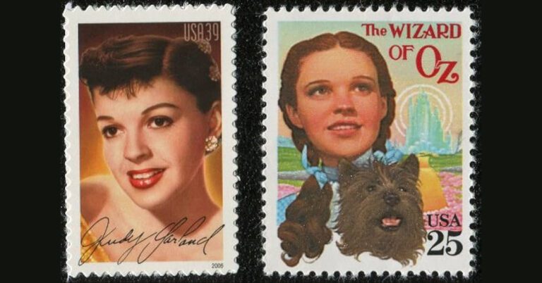 Judy Garland's U.S. Stamps