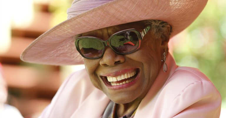 Dr. Maya Angelou's Inspiring Thoughts