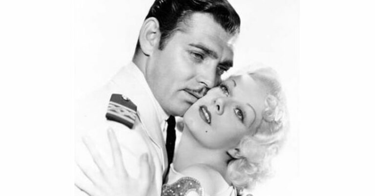 Clark Gable and Jean Harlow in China Seas